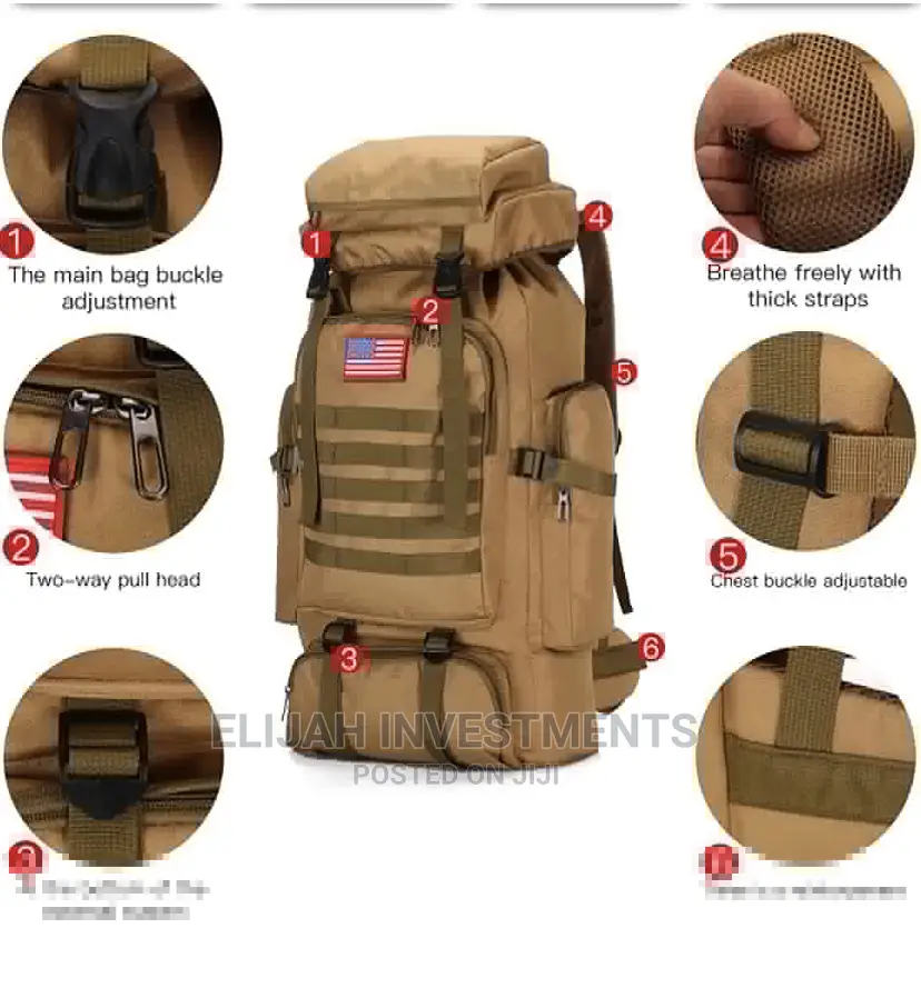 New Travel Camping Backpack Bag