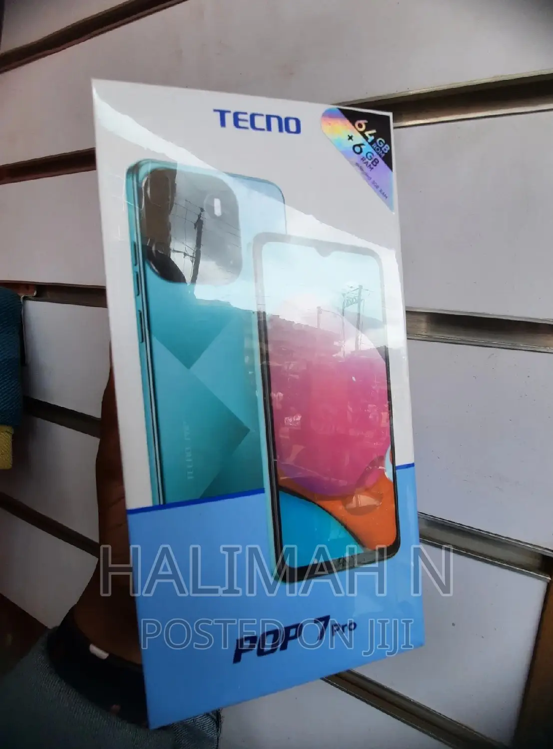 New Tecno Pop 7 Pro 64 GB Black