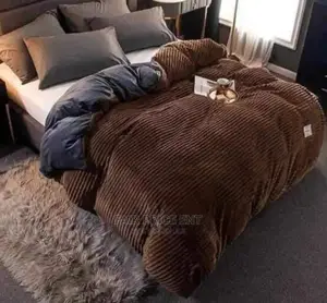 Volvet Duvet Set.5*6 ( Brown)