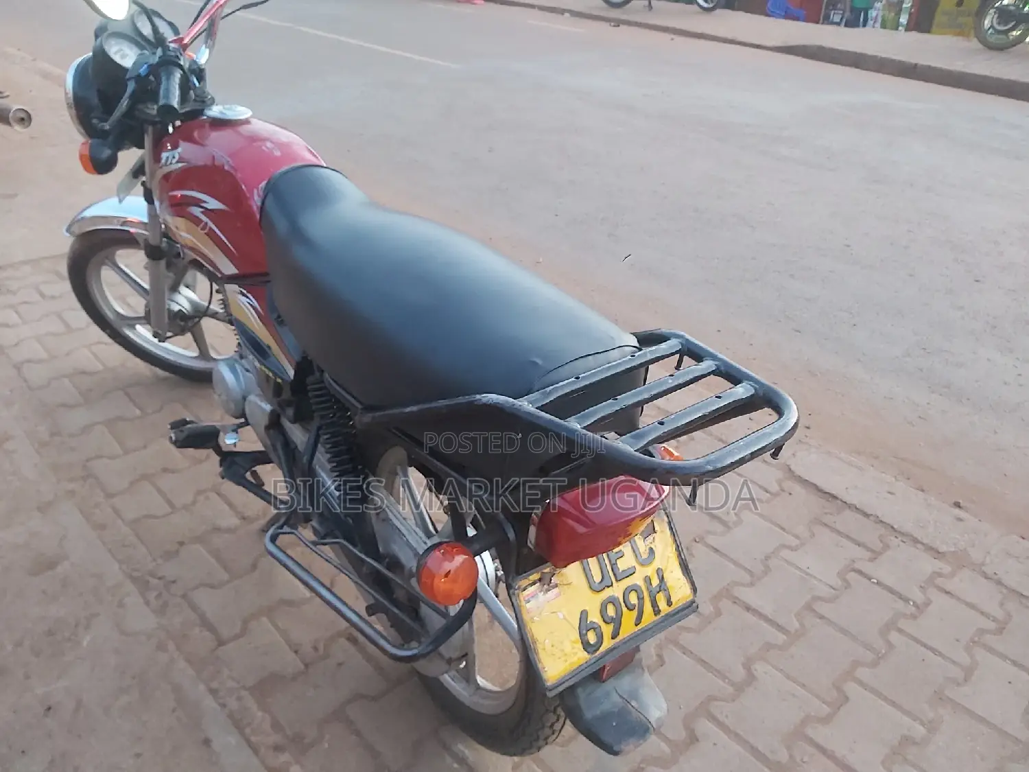 TVS XL 100 2019 Red