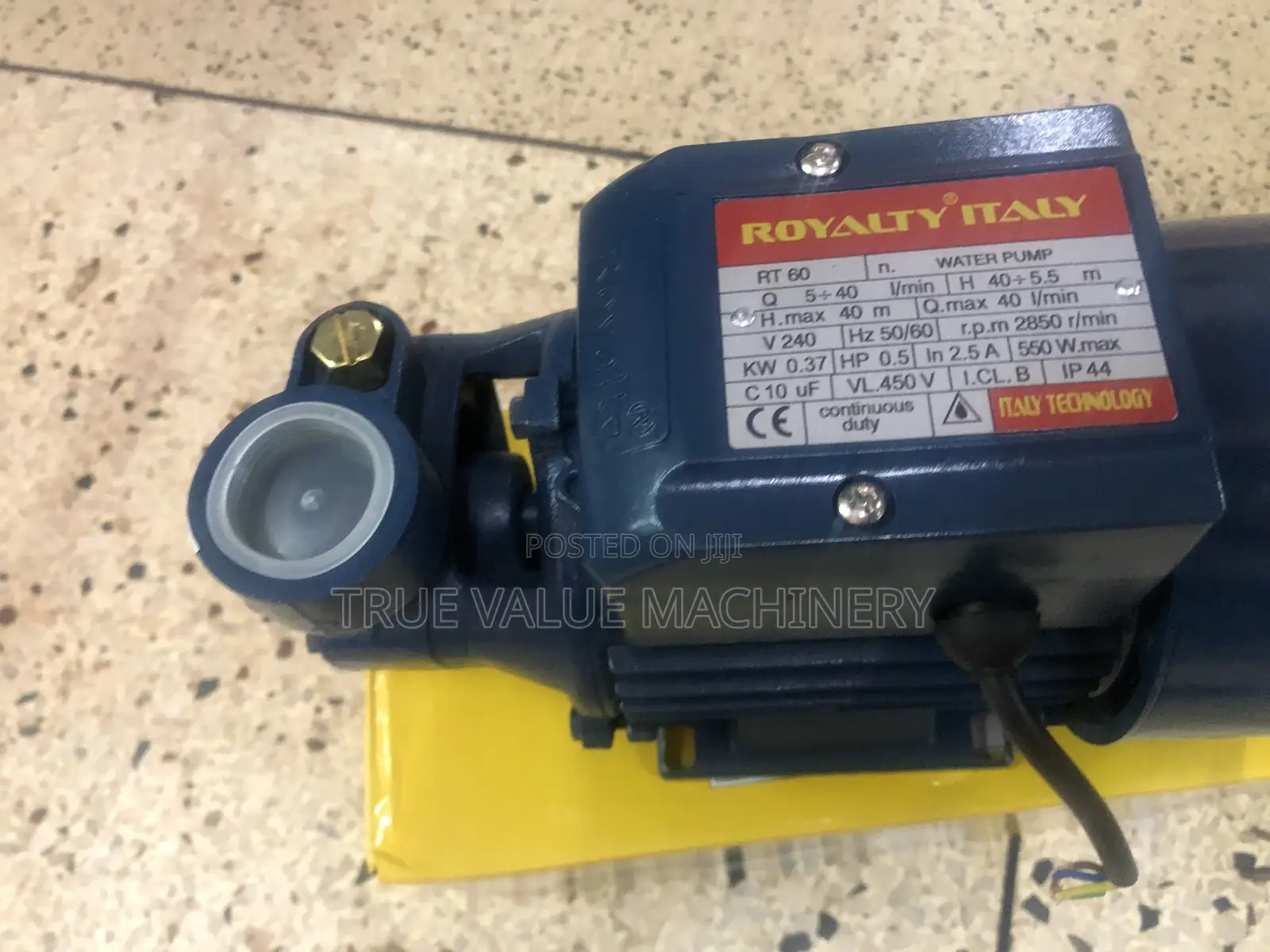 Surface Water Pump 40m Italy