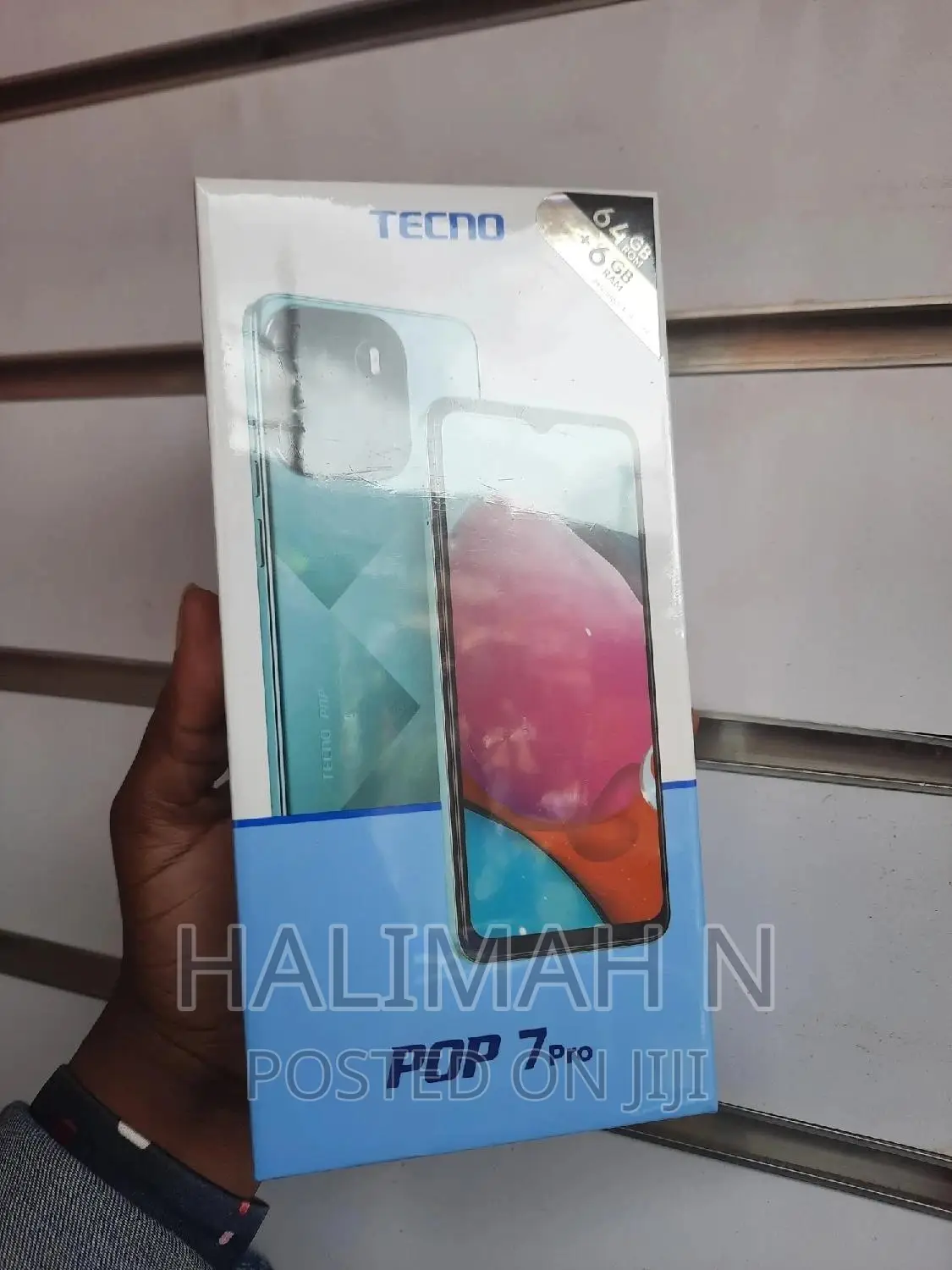 New Tecno Pop 7 Pro 64 GB Black