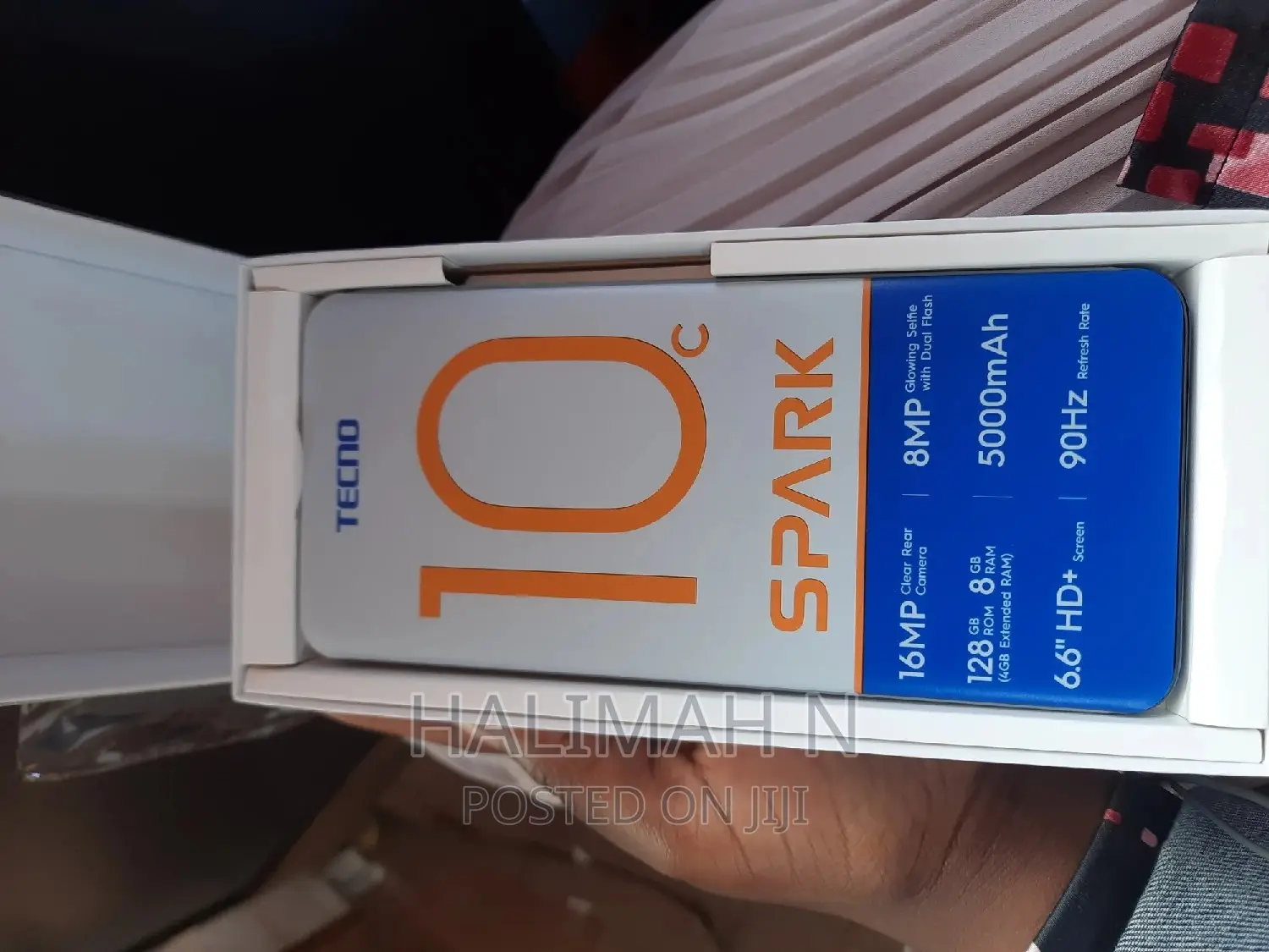 New Tecno Spark 10 128 GB Black