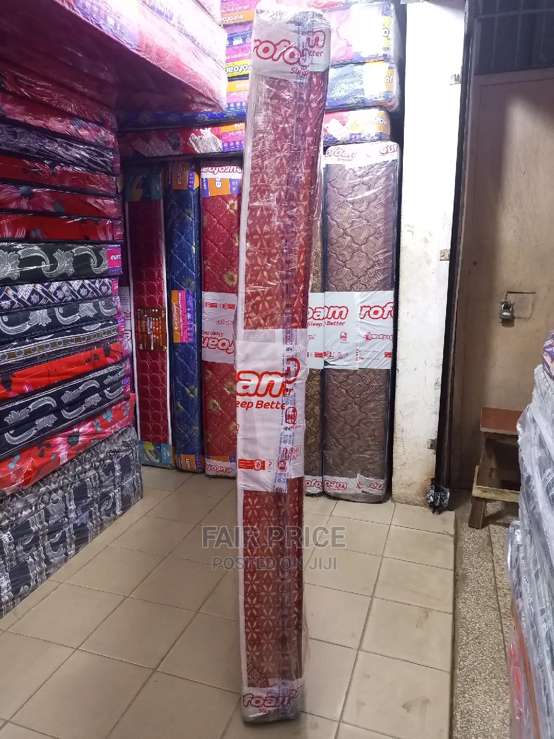 Orthopedic Mattress Eurofoam 5*6 (Red 