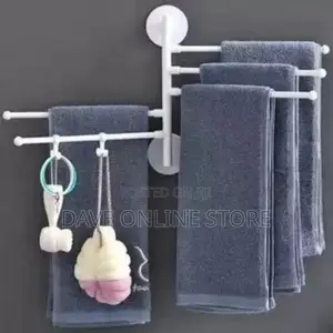 Wall Mount Bath Kitchen Towel Holder