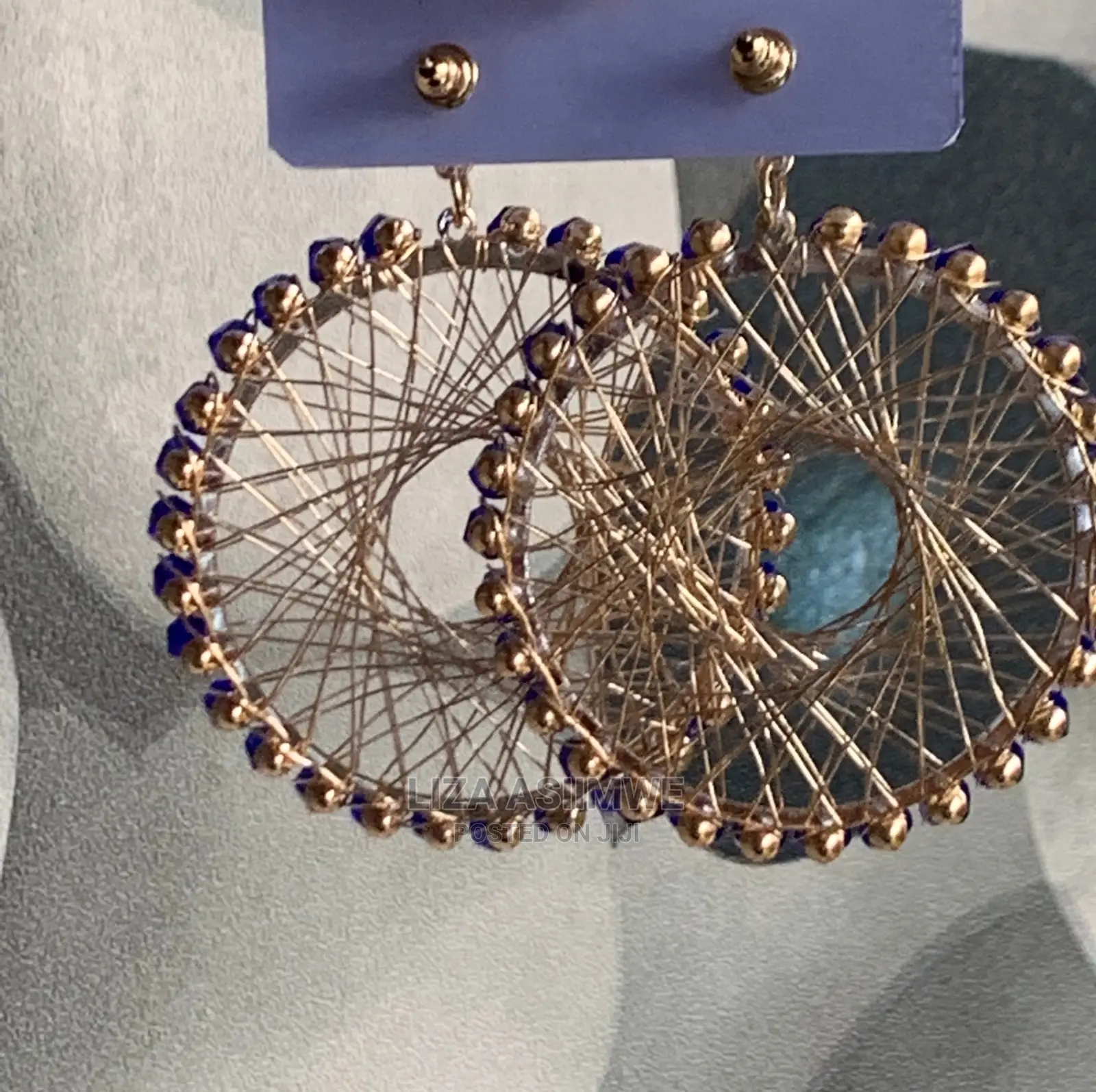 Blue Classy and Unique Lady Earpins Available