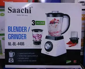 Saachi 3 in 1 Blender With 2 Years Warranty .
