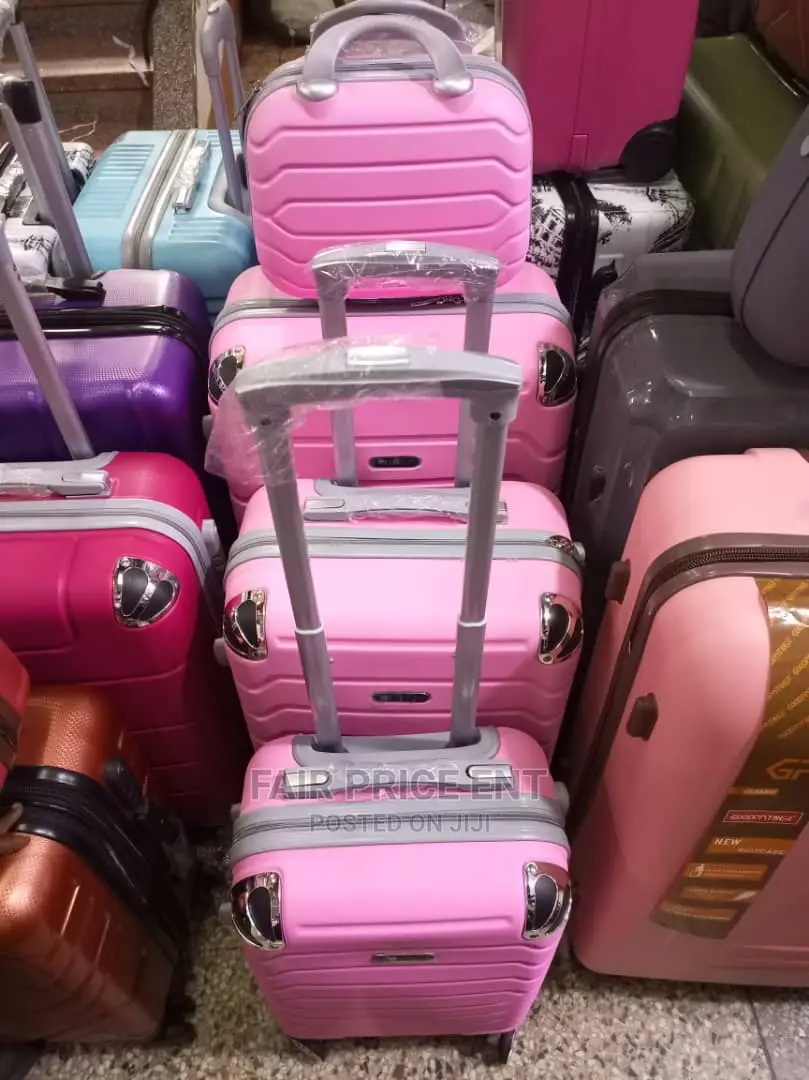 Plastic Suitcase Medium ( Purple)