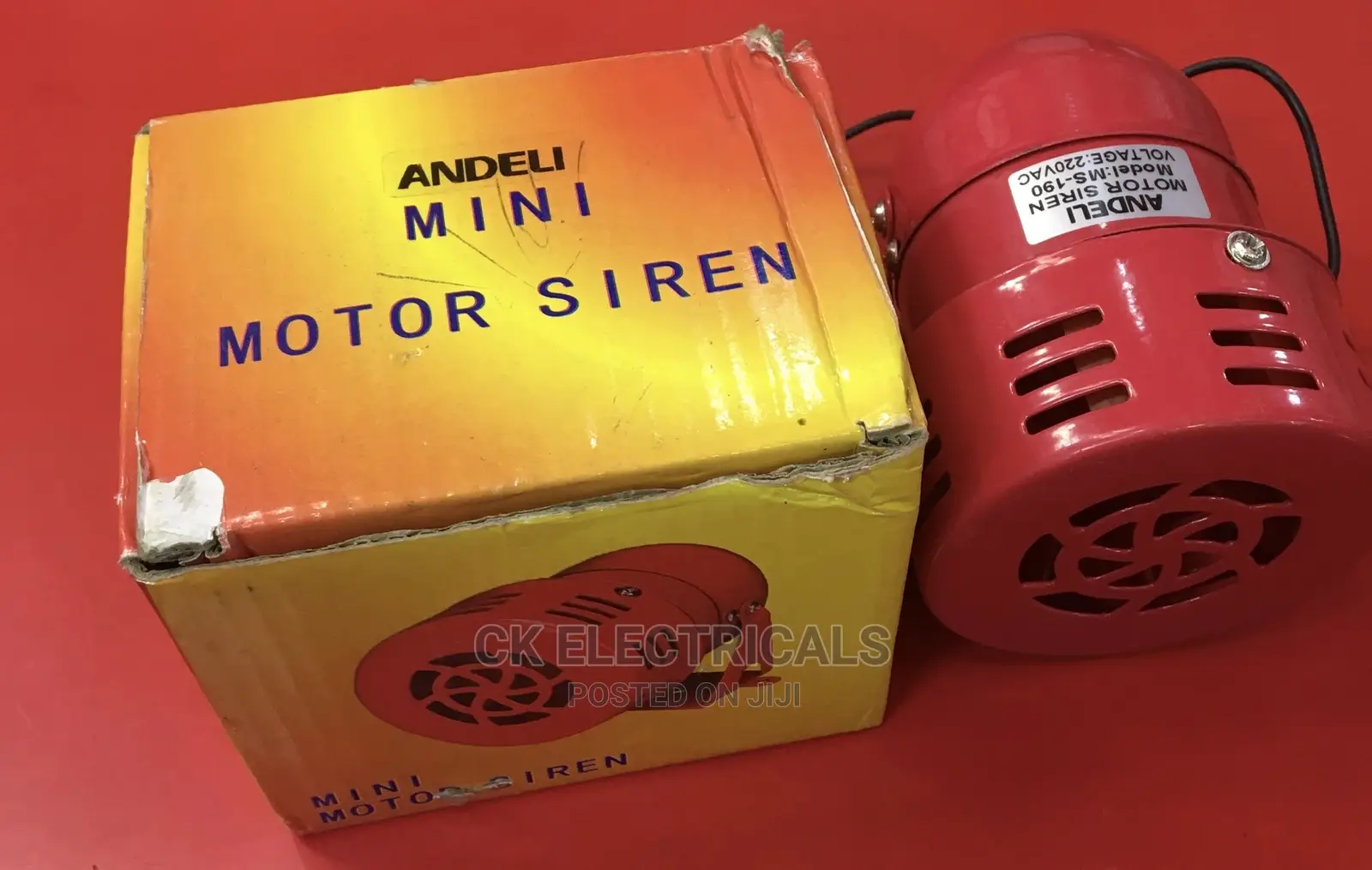 Electric Mini Motor Siren(Outdoor Indoor)
