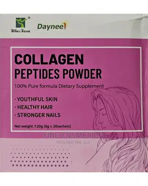 Skin Collagen Peptides Powder for YOUTHFUL SKIN, HAIR +NAILS
