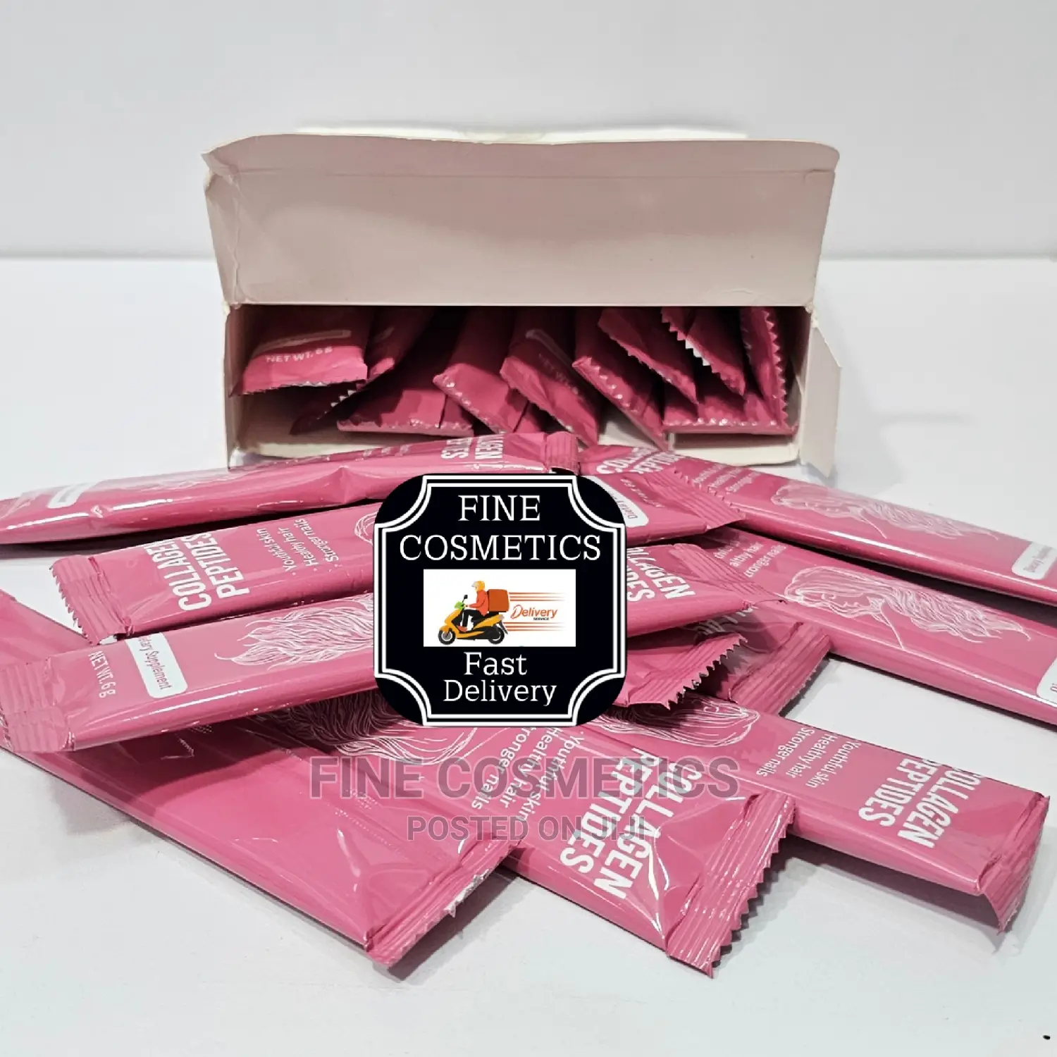 Skin Collagen Peptides Powder for YOUTHFUL SKIN, HAIR +NAILS