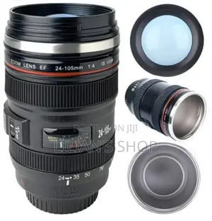 Stainless Steel Regal Lens Coffee Mug