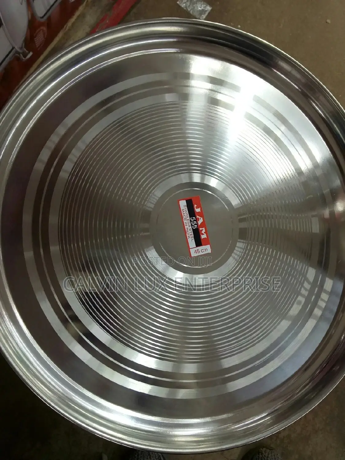Steel India Tray (45cm)