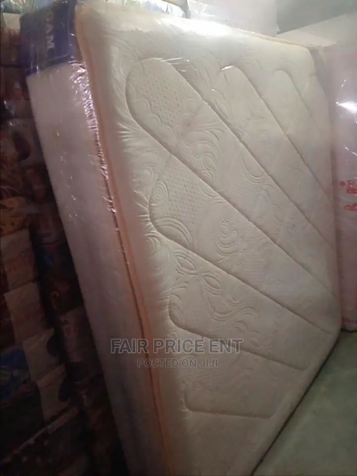 Double Spring Mattress 5*6 by 10iches( White)