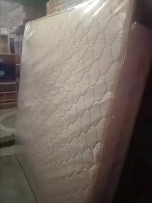 Double Spring Mattress 5*6 by 10iches( White)
