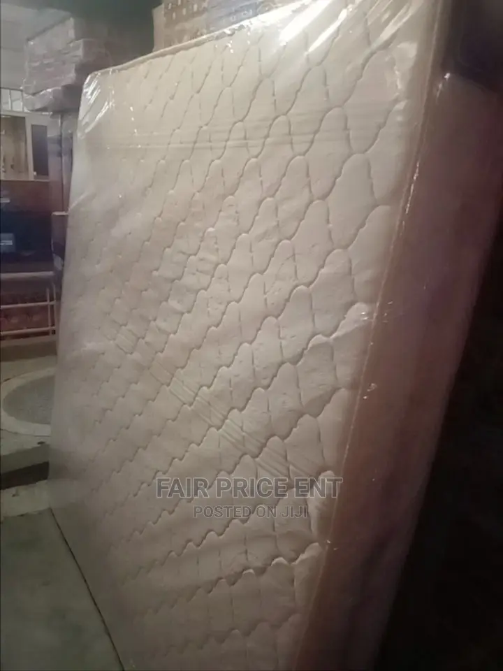 Double Spring Mattress 5*6 by 10iches( White)