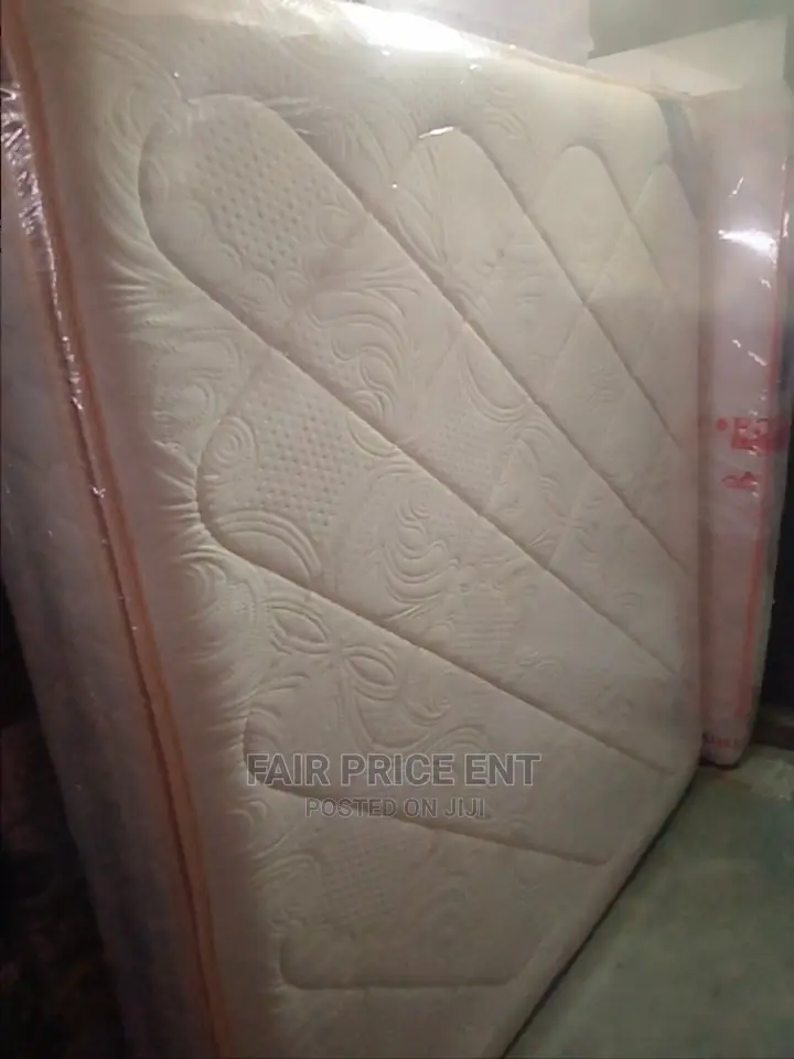 Double Spring Mattress 4*6 in 10inches( White)