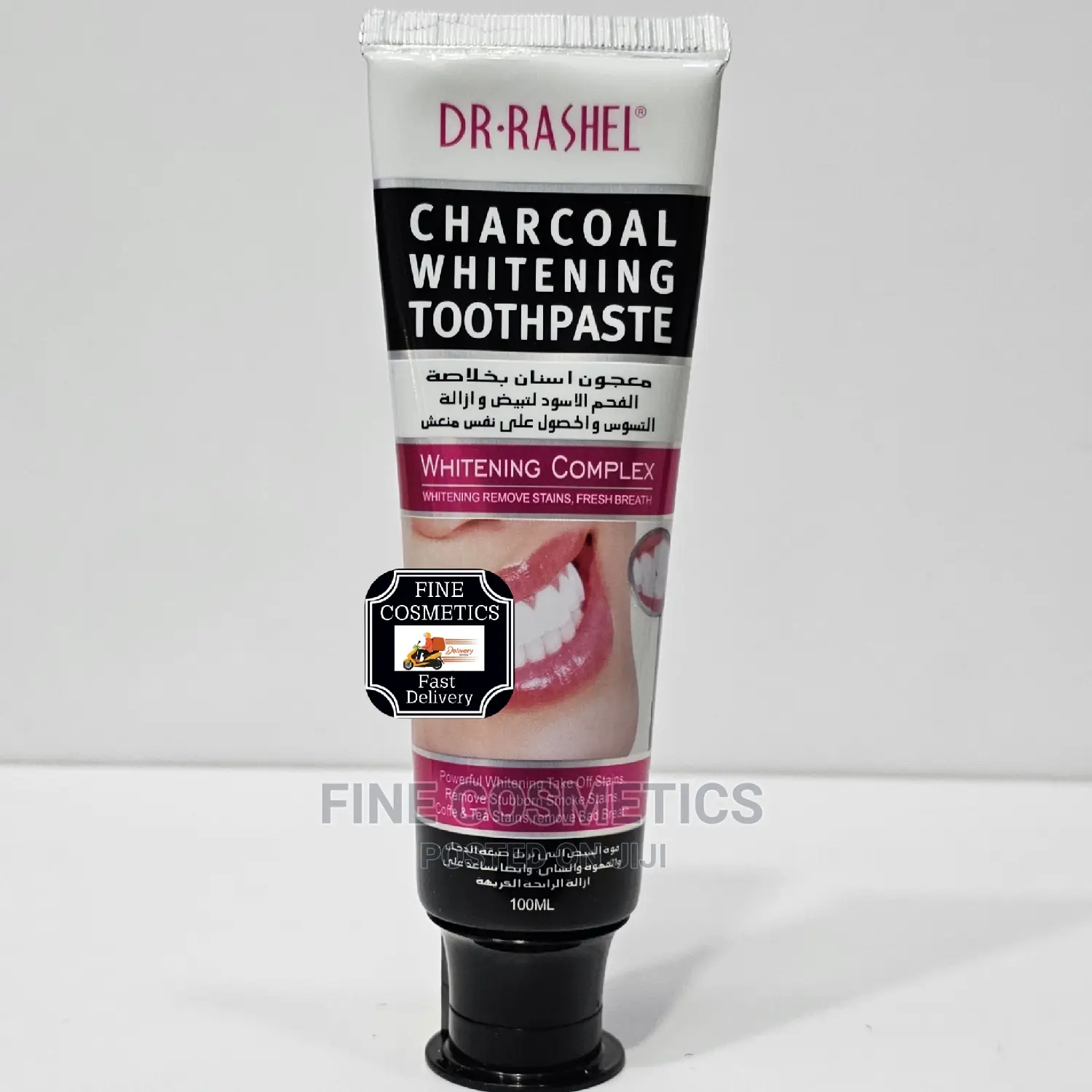 Dr Rashel Charcoal Whitening Toothpaste 100ml