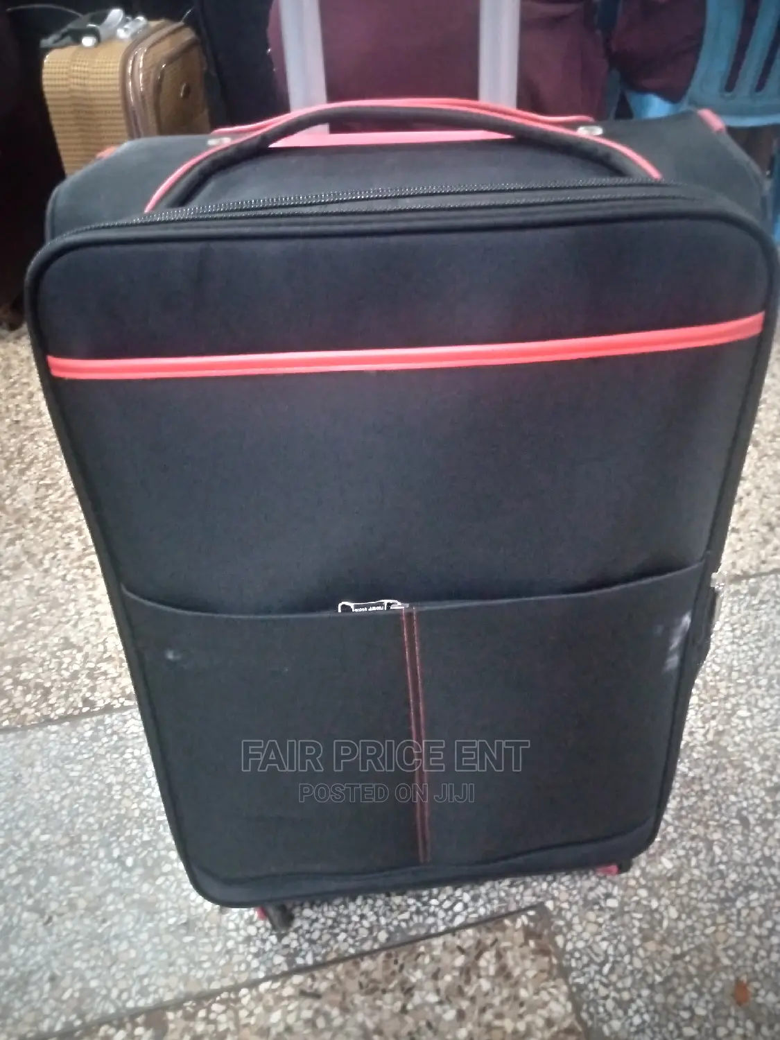 Original Cloth Suitcases Extra Large ( Black)