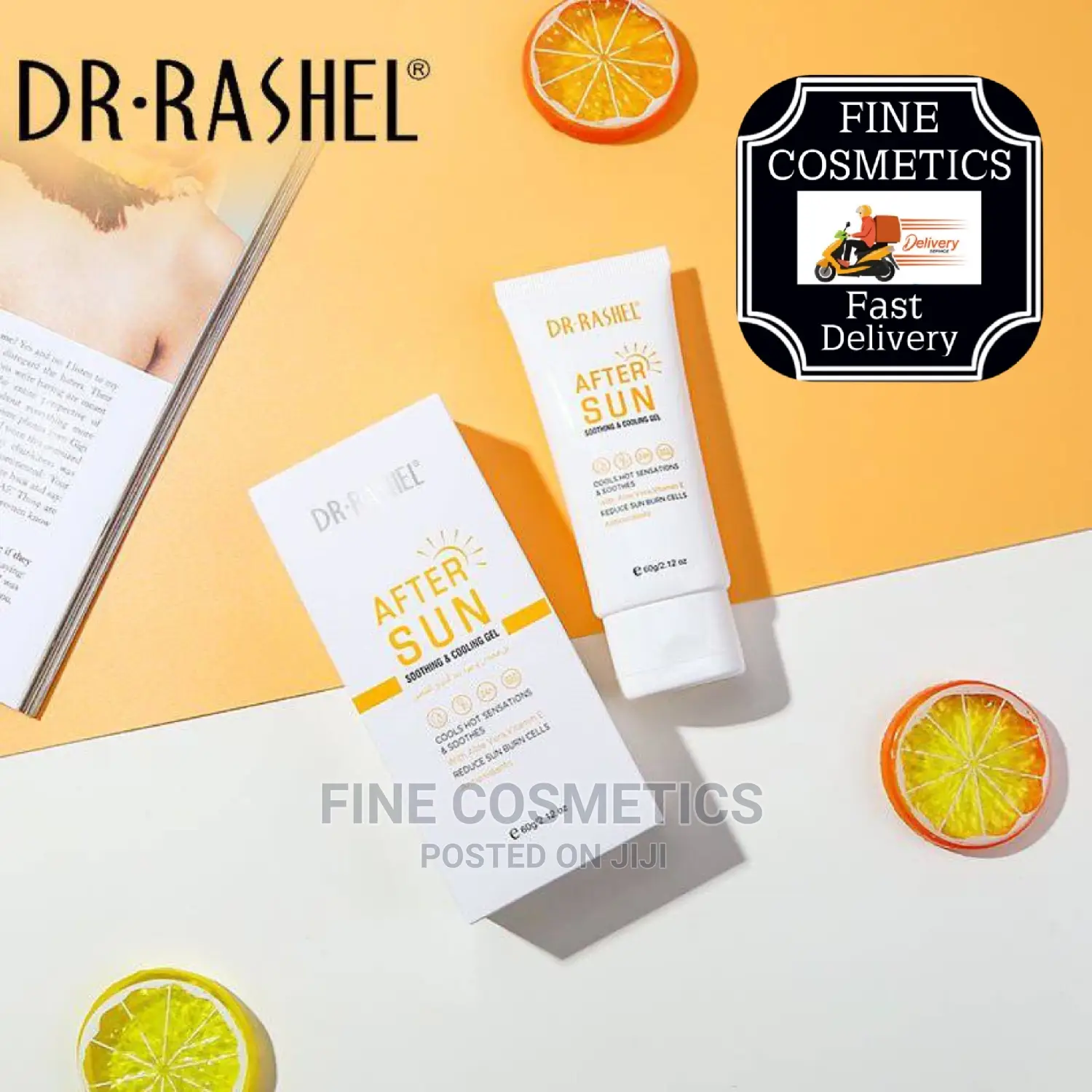 Dr RASHEL After Sun Soothing and Cooling Gel + Vitamin E 60g