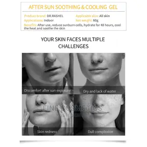Dr RASHEL After Sun Soothing and Cooling Gel + Vitamin E 60g