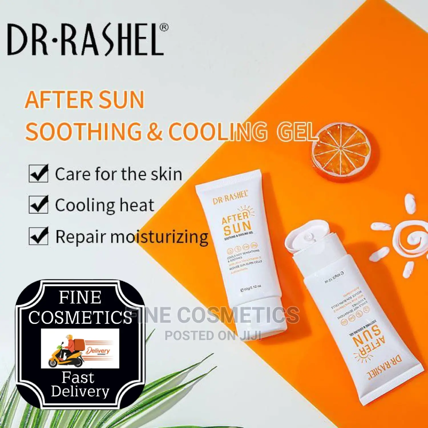 Dr RASHEL After Sun Soothing and Cooling Gel + Vitamin E 60g