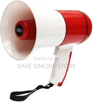 Loudspeaker Megaphone With Recording
