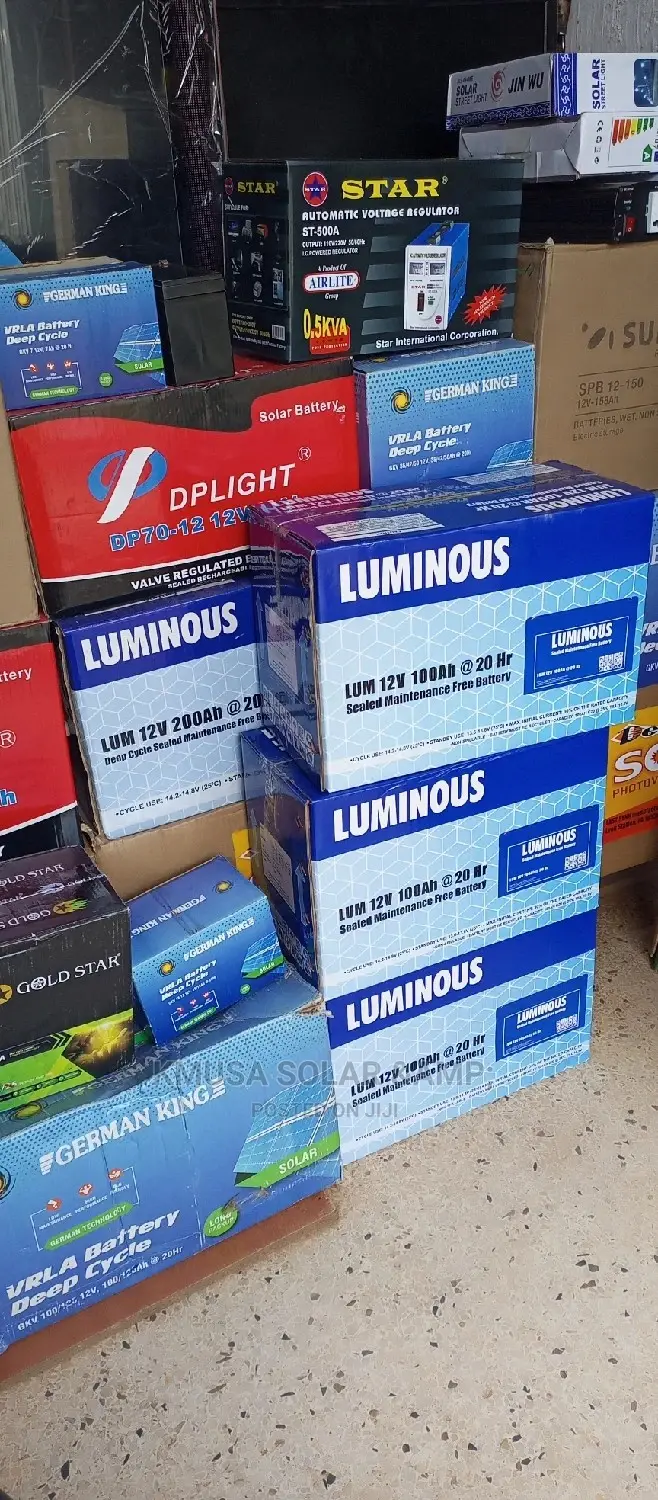 100ah Luminous Battery