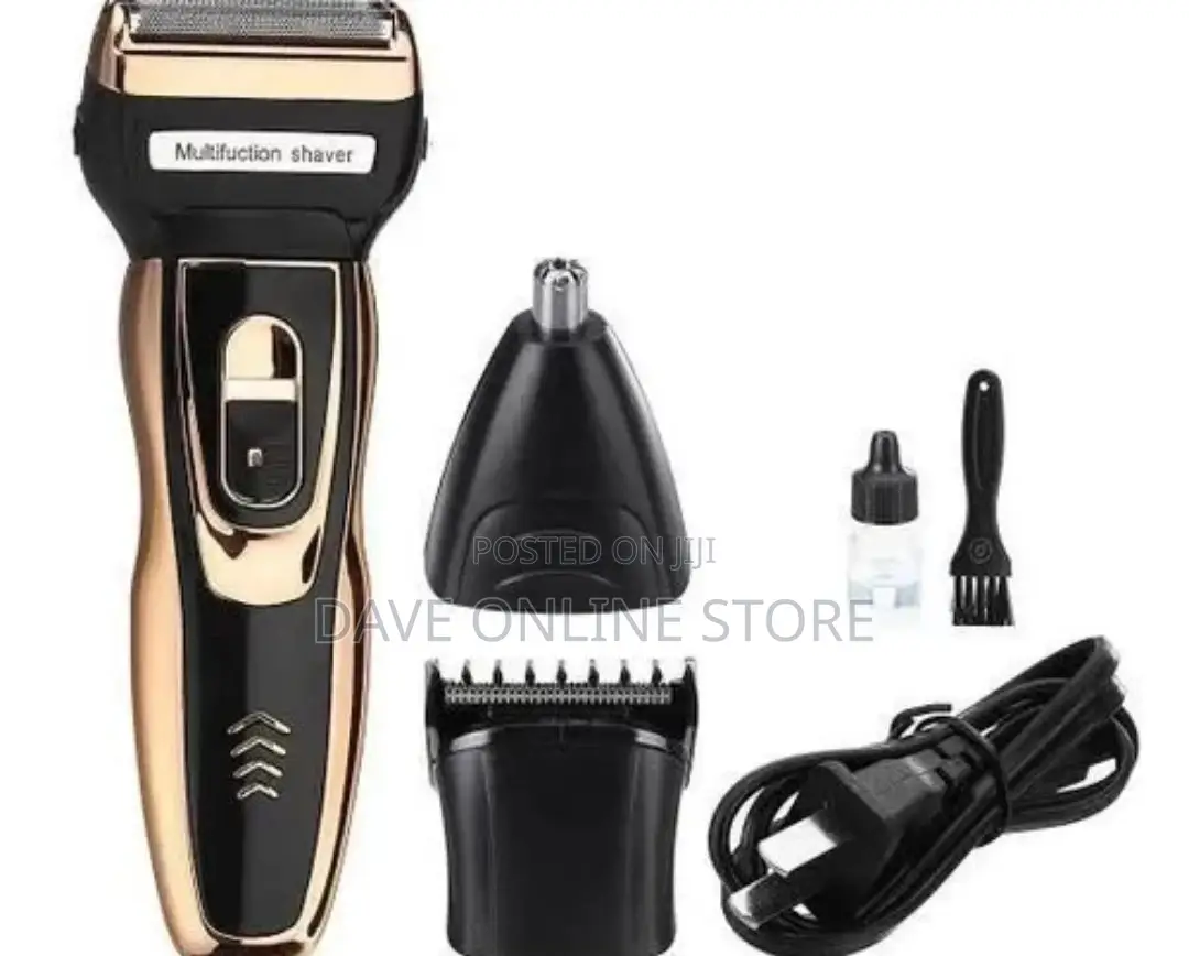 Yoko Electric Shaving Rechargeable Machine – Black ,Gold