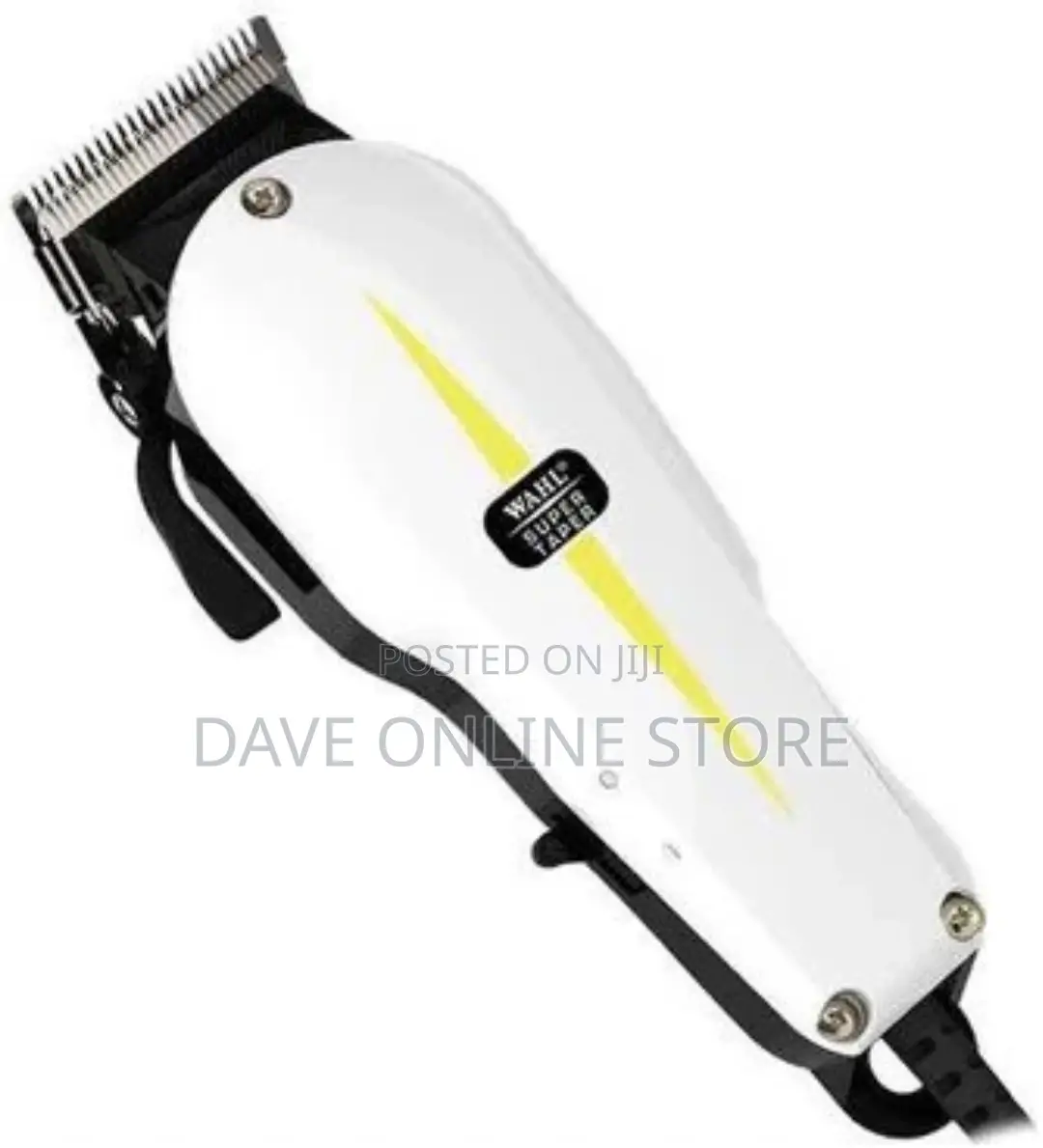 Wahl Super Taper Clipper Electric Shaver – Black,White