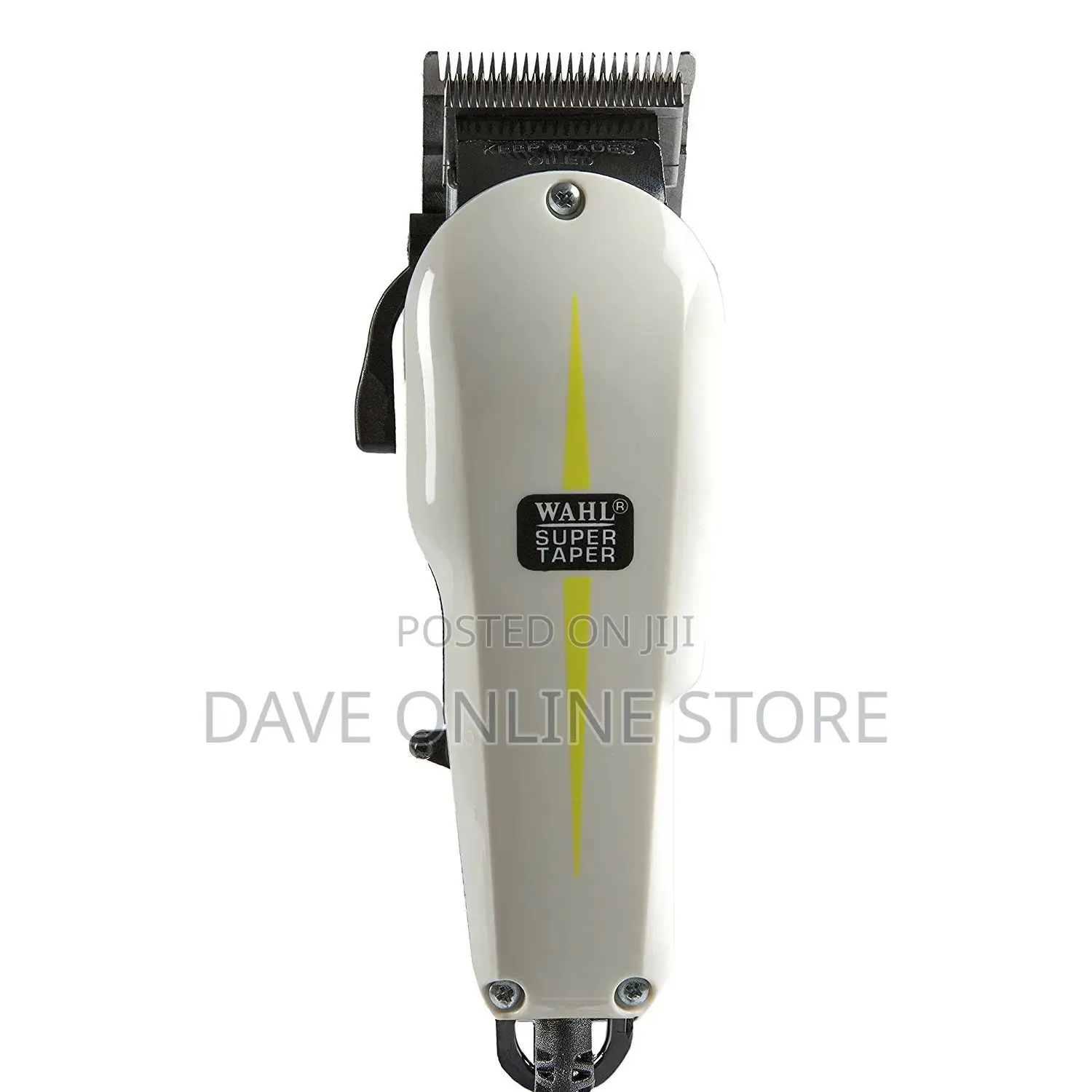 Wahl Super Taper Clipper Electric Shaver – Black,White
