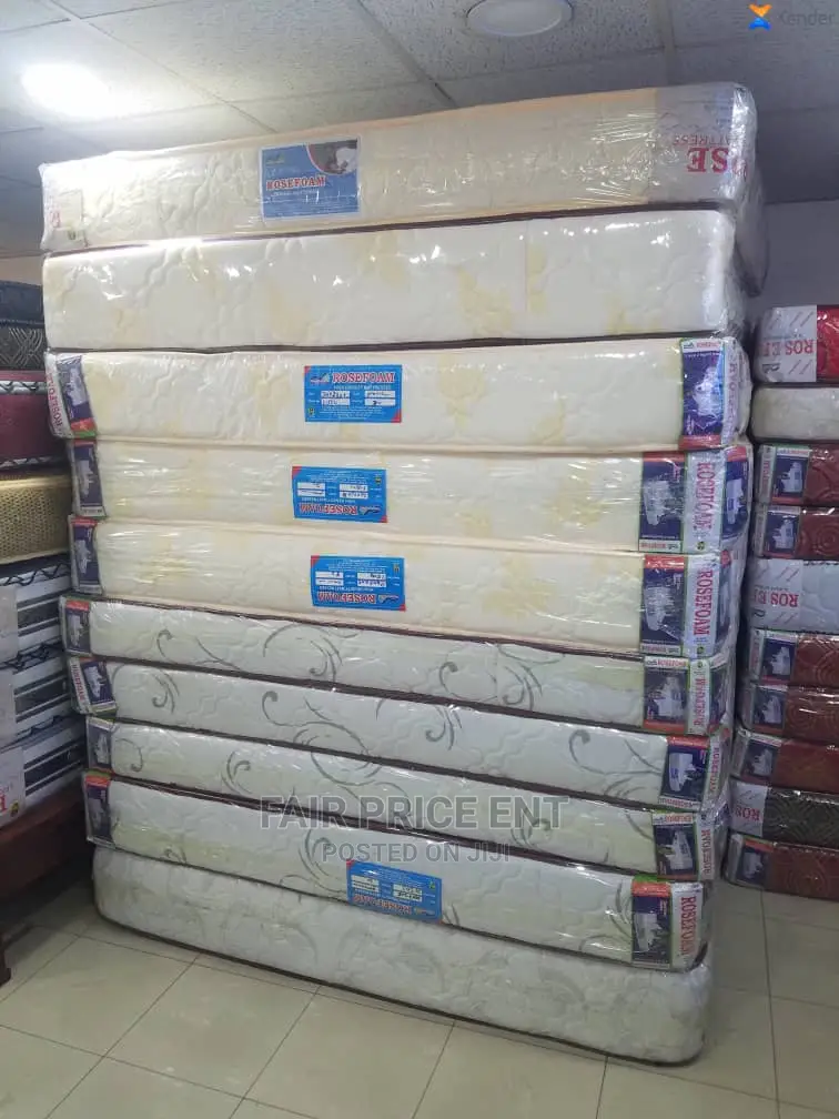 Premium High Density Smart Mattress.5*6 in 8 Inches.(White)