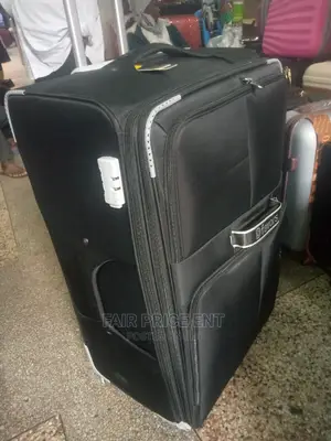 Original Classy Cloth Suitcase.Extra Large( Black)