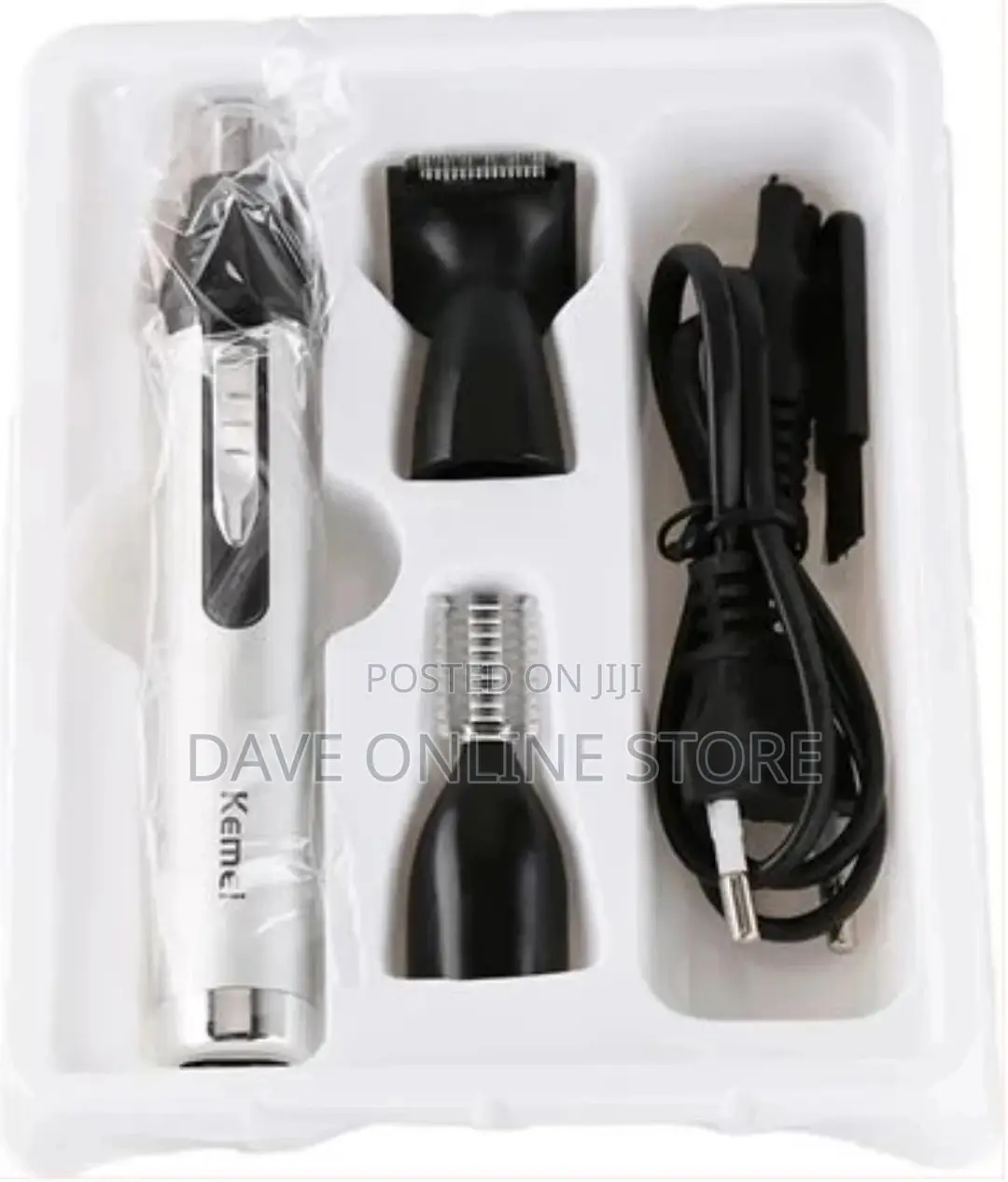 Kemei 3 In1 Electric Nose Ear Trimmer for Men