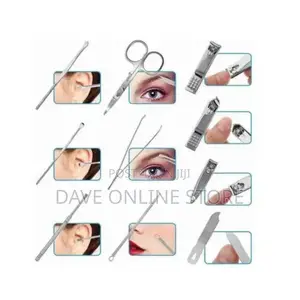 19pc Manicure and Pedicure Set- Multicolor