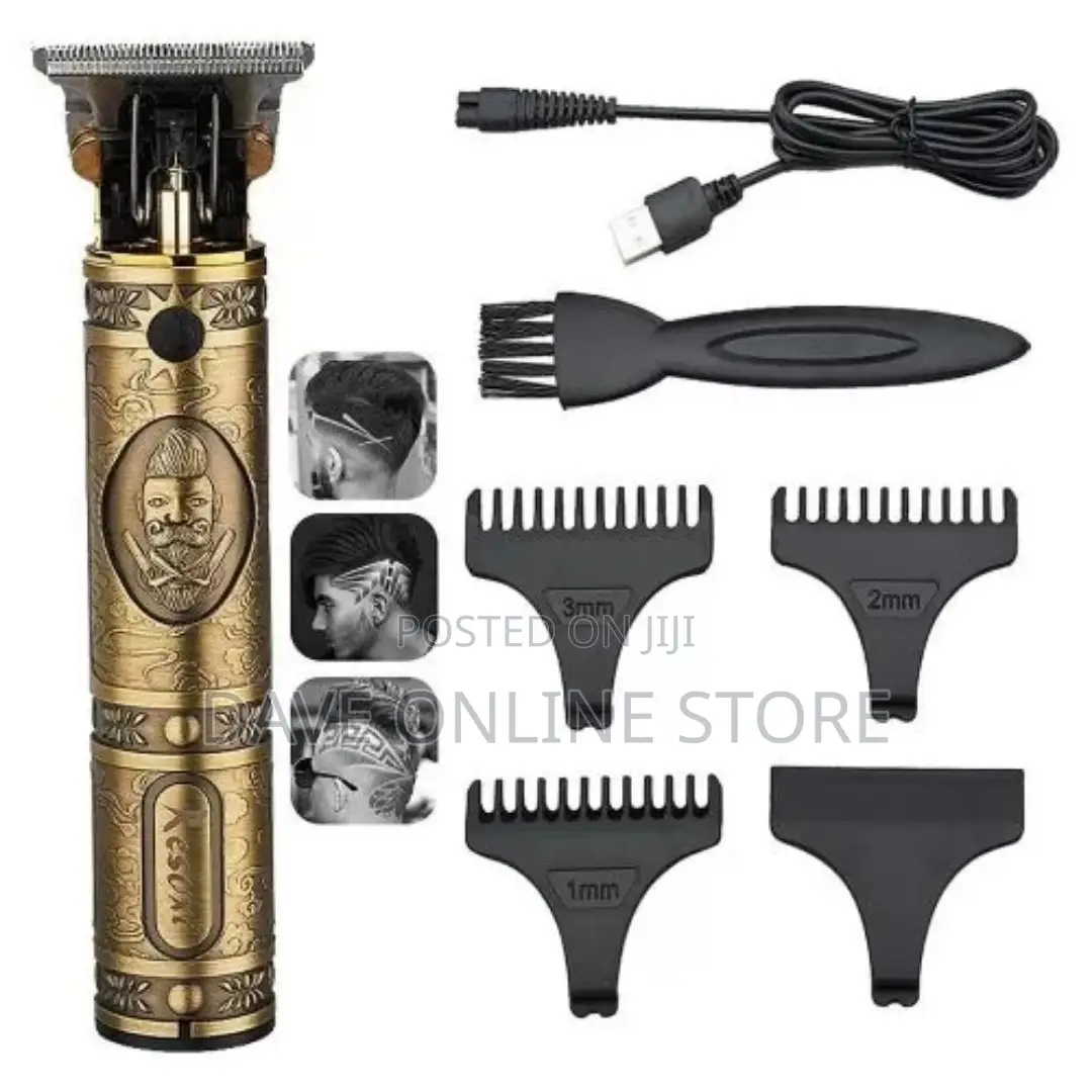 Professional Hair Clipper Grooming Rechargeable Trimmer Kit