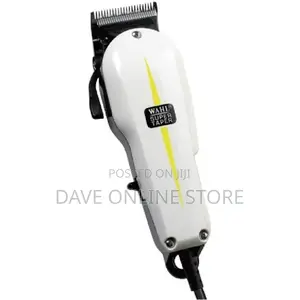 Original Powerful Motor Wahl Super Taper Clipper-White
