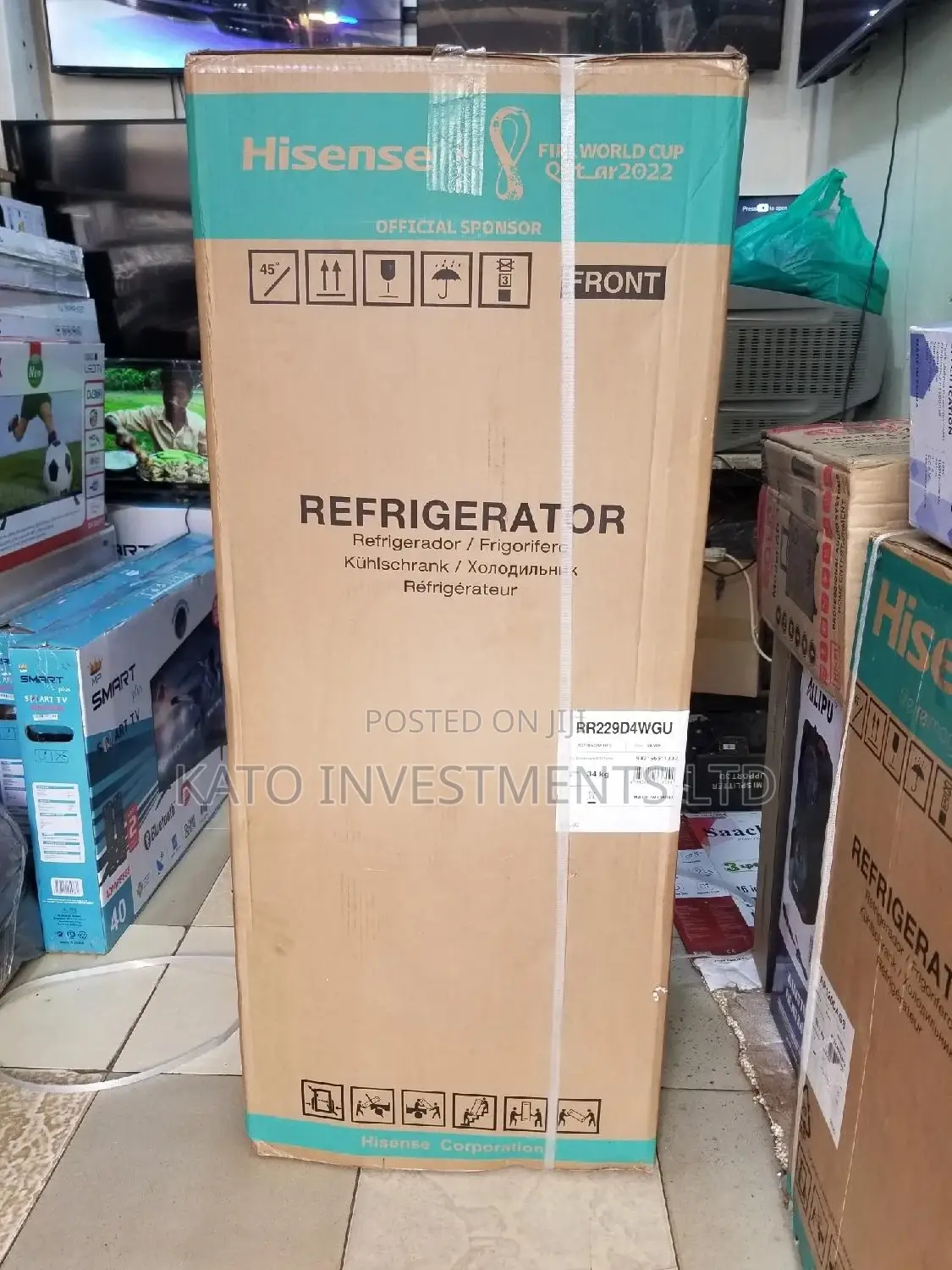 Hisense Dispenser Fridge 230litrs