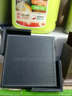 Leather Glass Coasters (Covers)