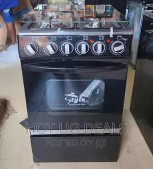 3 Gas + 1 Electric Style Cooker 50*50cm -Black