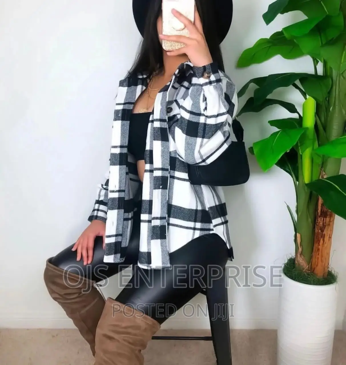 Ladies Checked Shirts