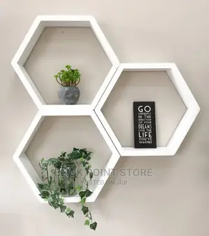 Honey Comb Wall Shelves / Hexagon Shelves / Wall Shelves