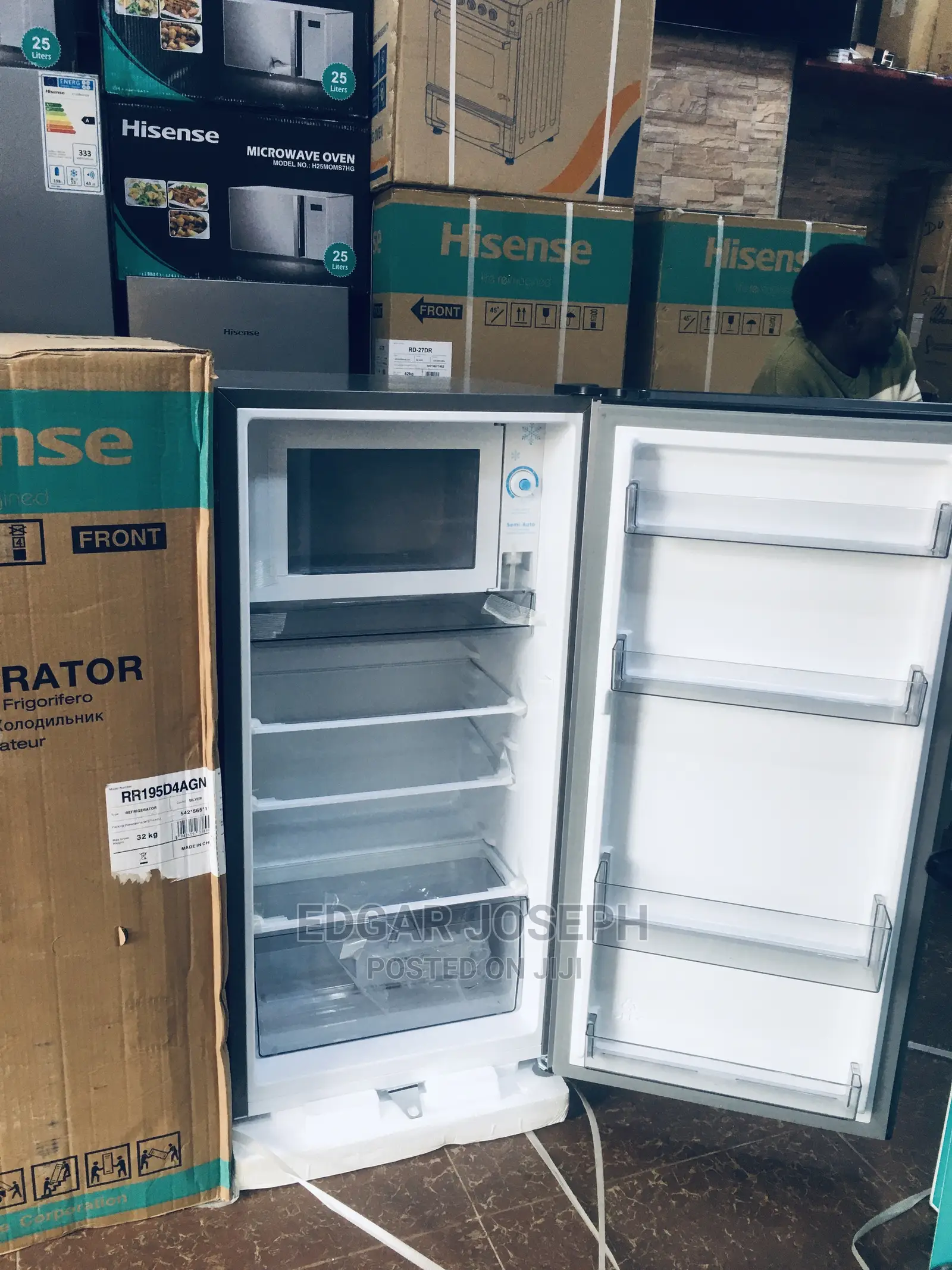 Hisense Brand New Refrigerator 195l