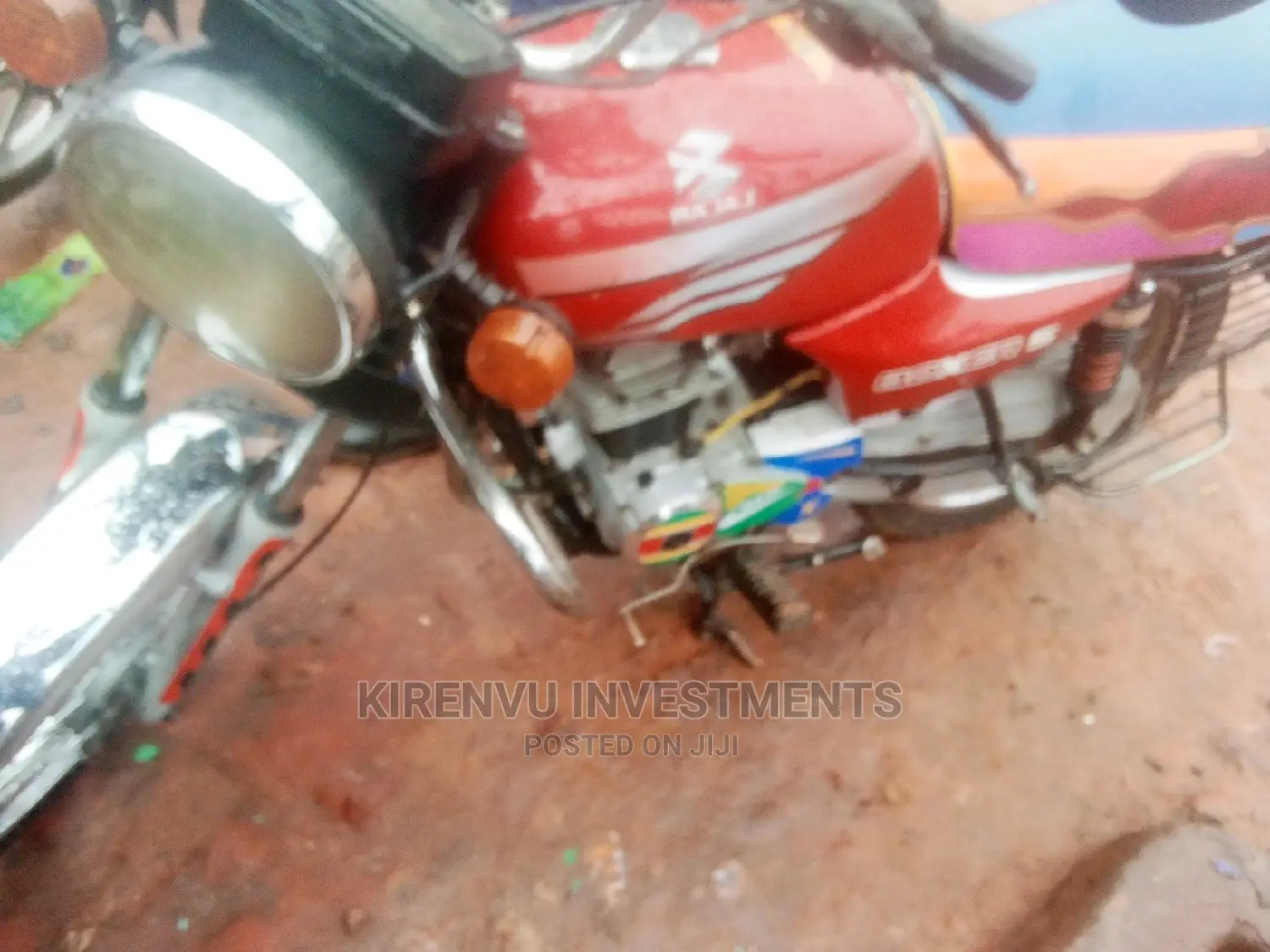 Bajaj Boxer 100 2012 Orange