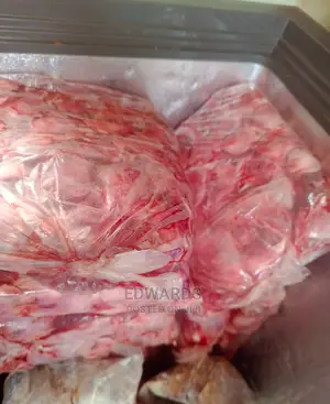 Clean Fresh Chicken Heads