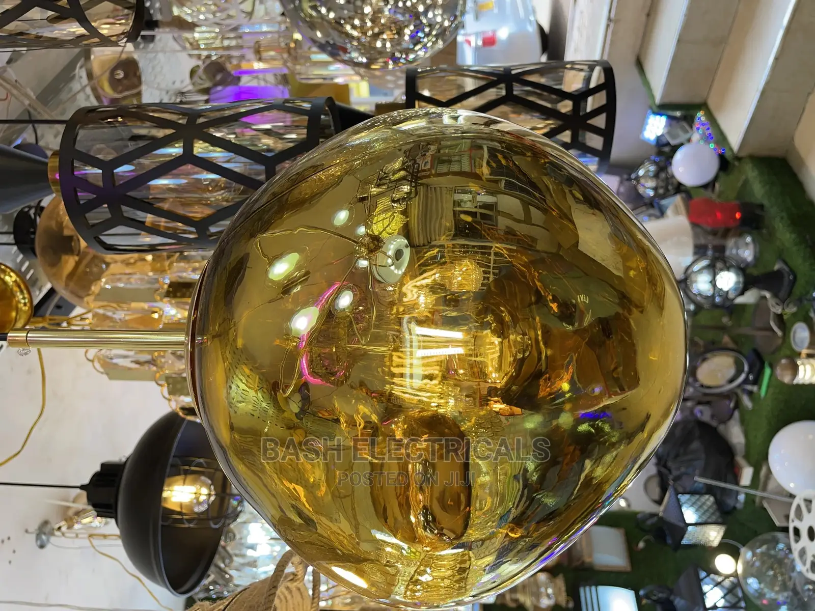 Shaped Pendant Glass