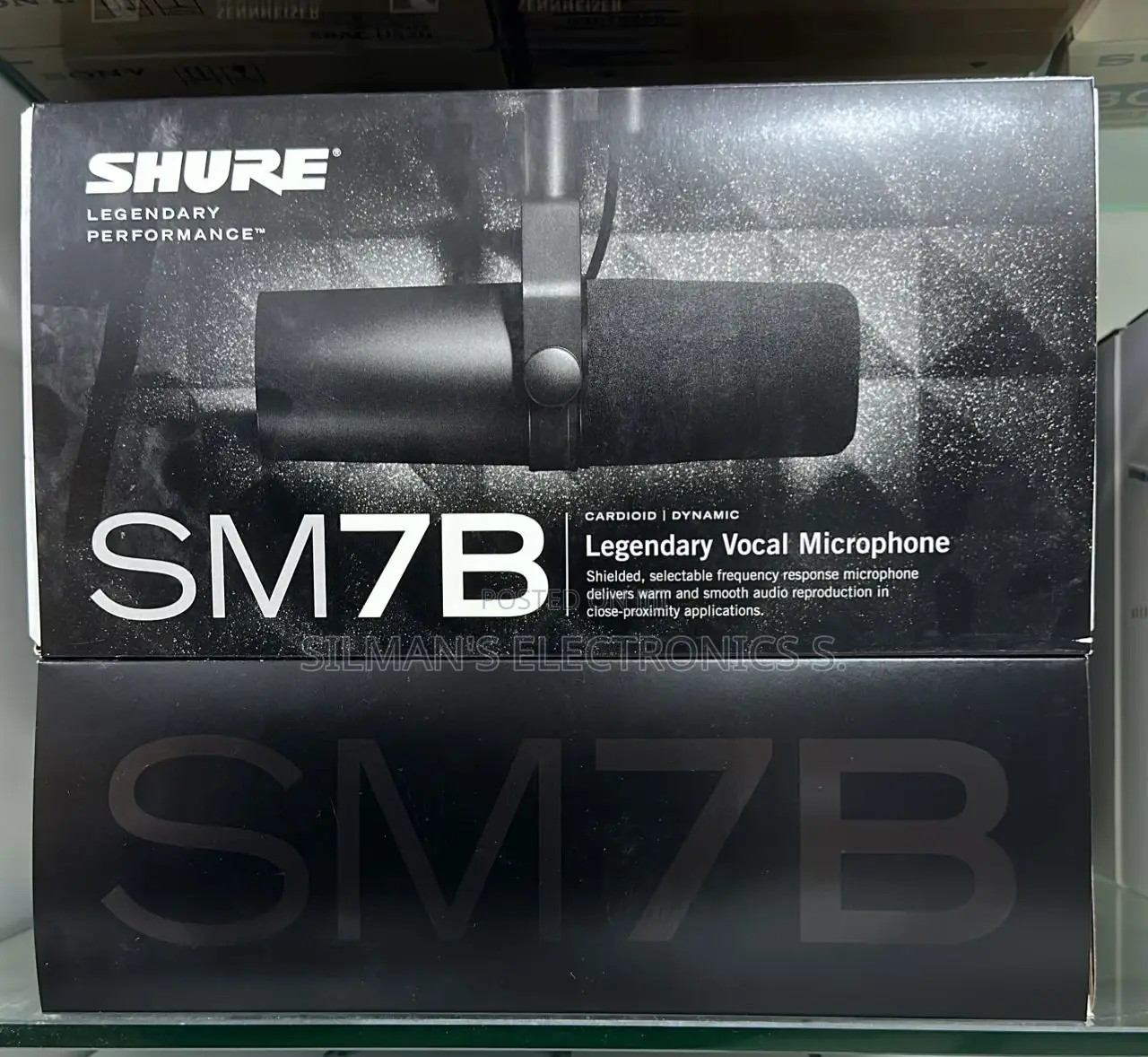 Shure Sm7b Legendary Vocal Microphone