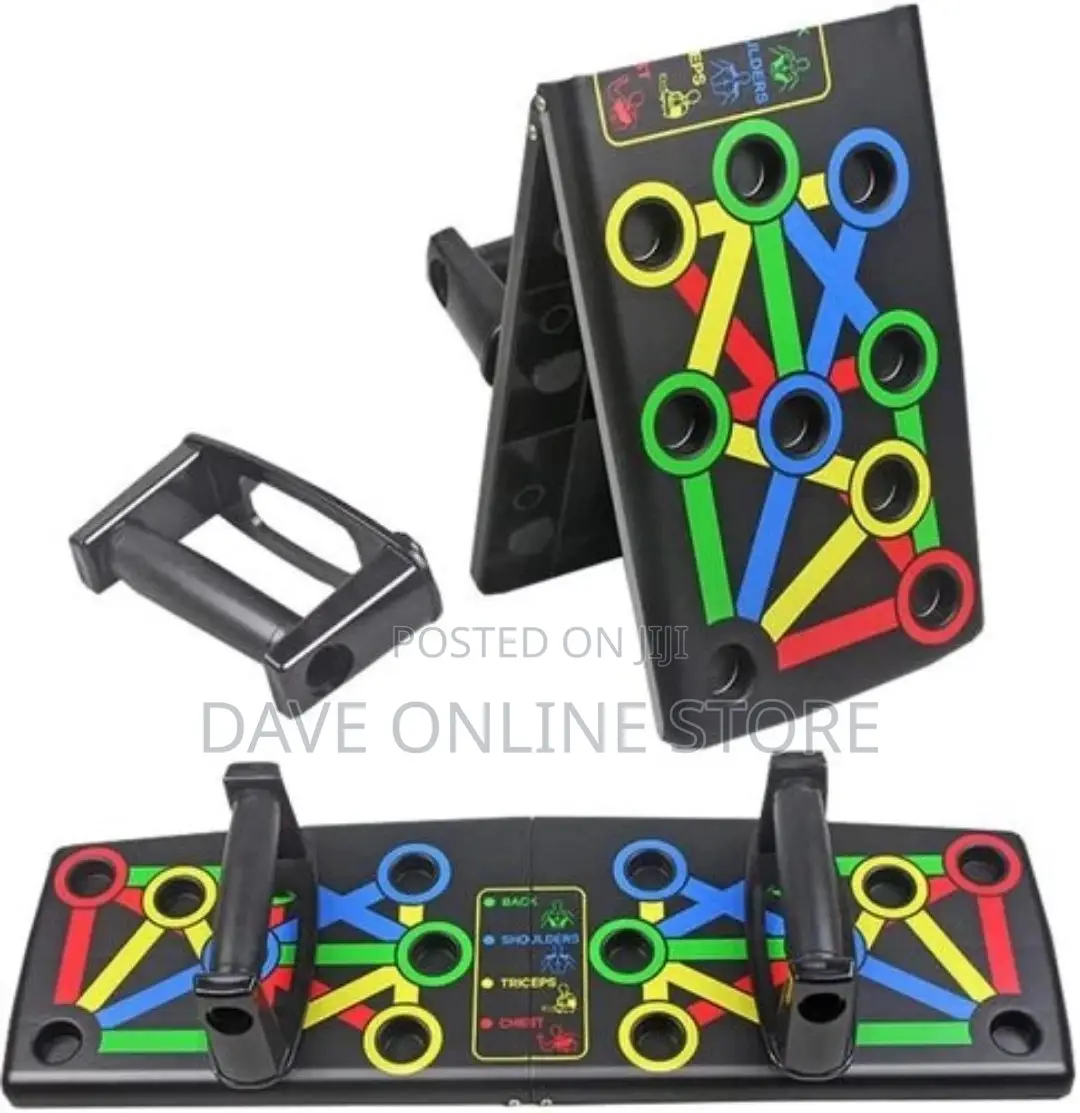 Multi- Functional Foldable Push Up Board