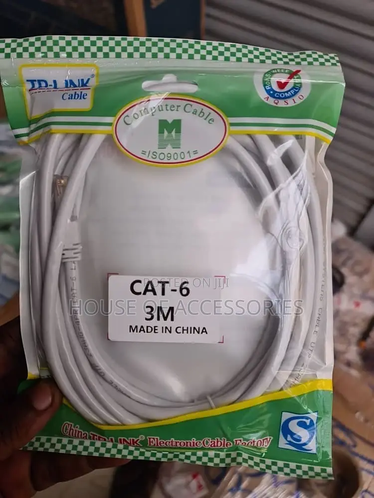 Patch Code 3m/ Cat 6 Cable