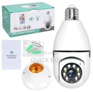Photo - 360° Panoramic Wifi IR IP E27 Light Bulb Camera 1080P HD